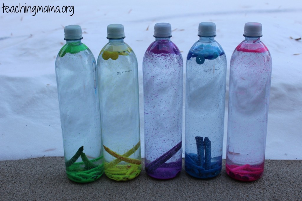 Making a Sensory Bottle