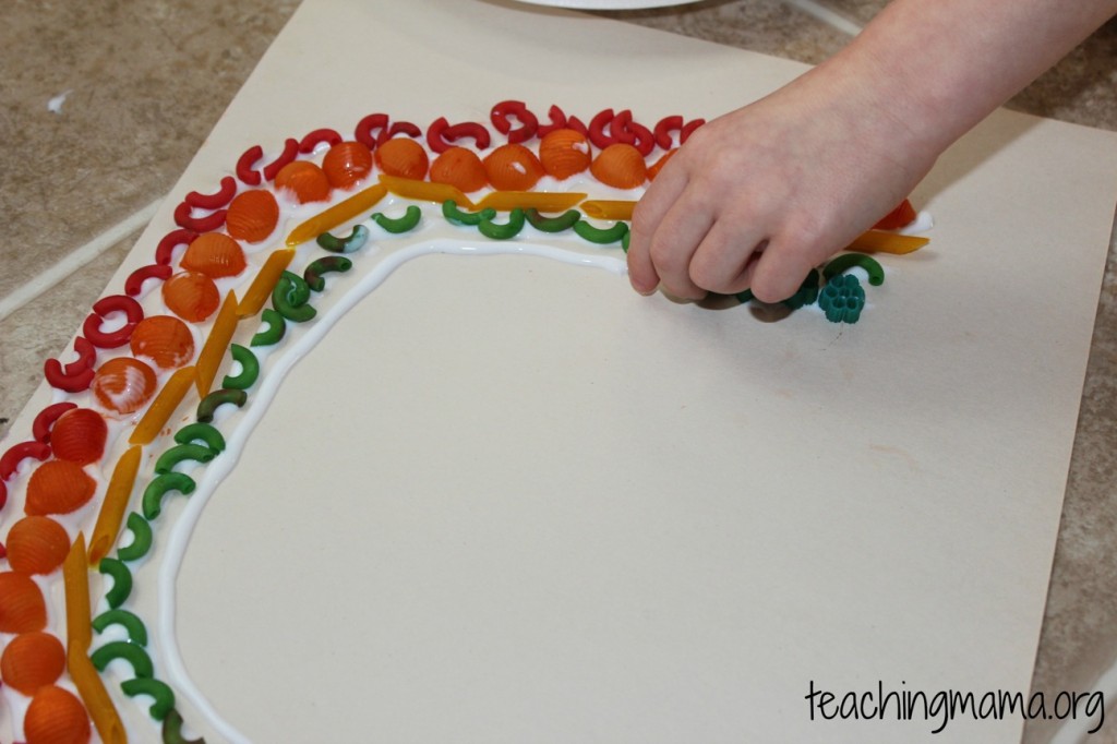 Rainbow Noodle Craft