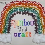 Rainbow Pasta Craft