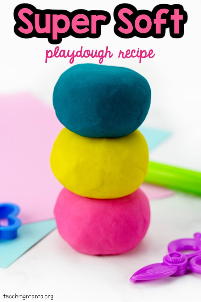 Super Soft Playdough Recipe