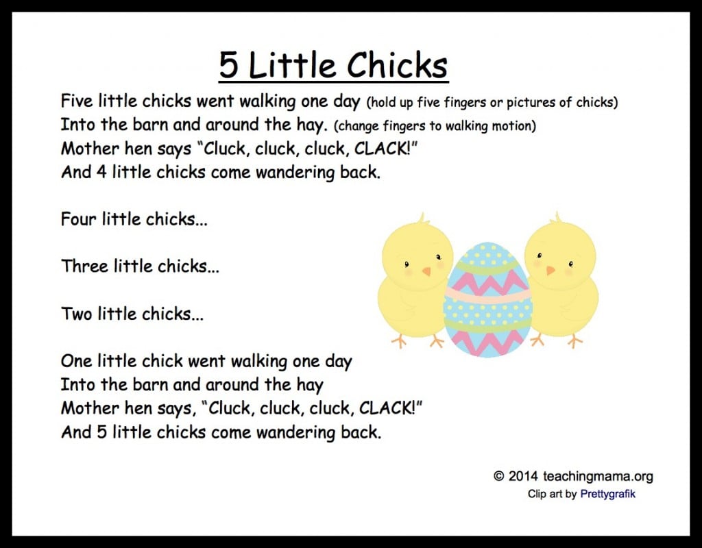 5 Little Chicks