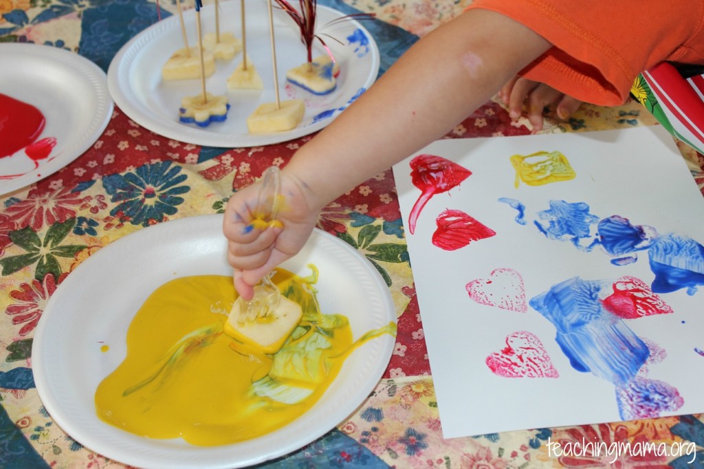 Color Mixing Activity with Soap Foam