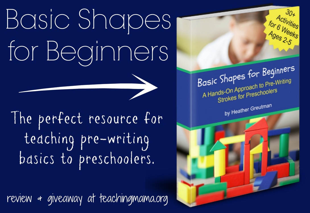 Basic Shapes for Beginners {review & giveaway}