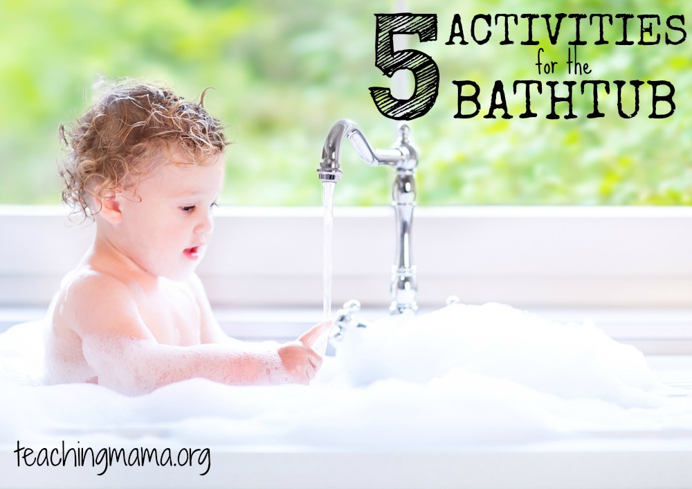 5 Fun Bathtub Activities 