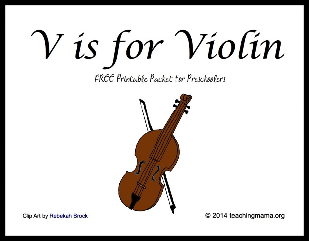 V Is For Violin