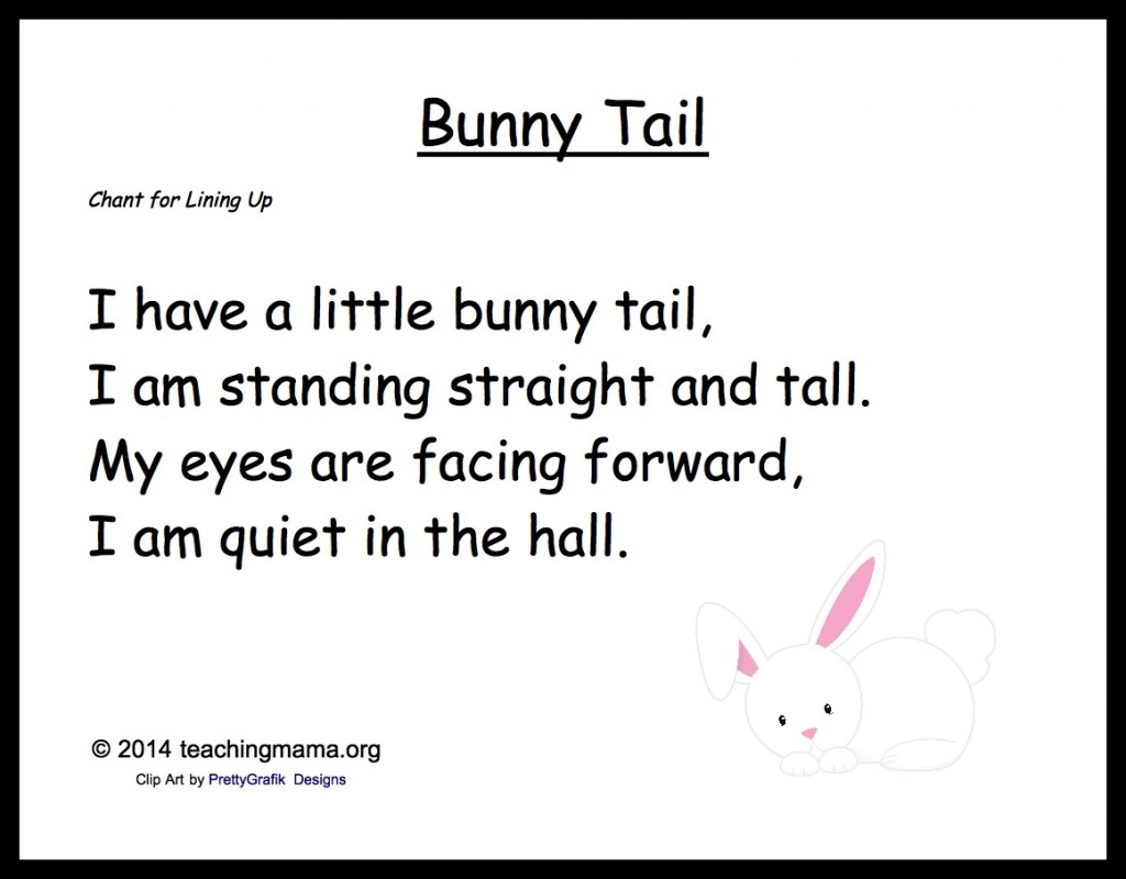 Bunny Tail Chant