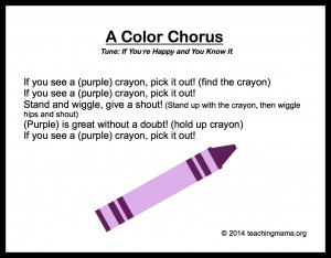 10 Preschool Songs About Colors