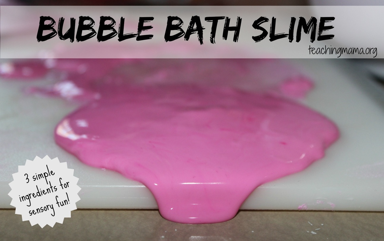 Bubble Bath Slime