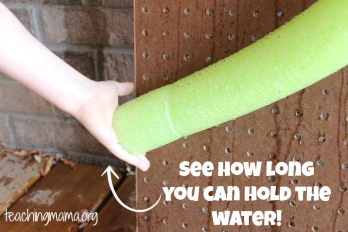 pool noodle water gun