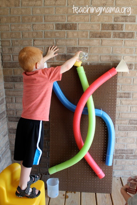 Pool Noodle Water Wall