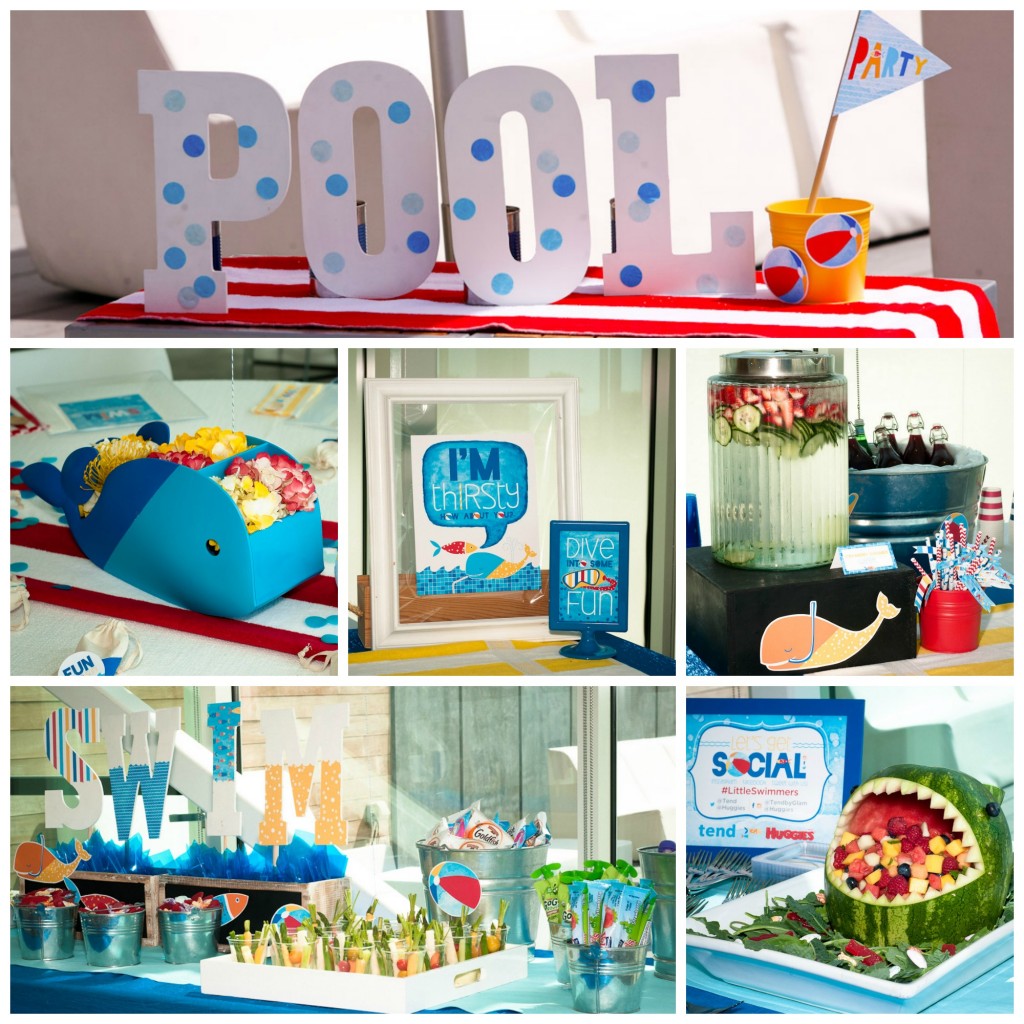 Pool Party Decor 