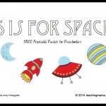 S is for Space — Letter S Printables