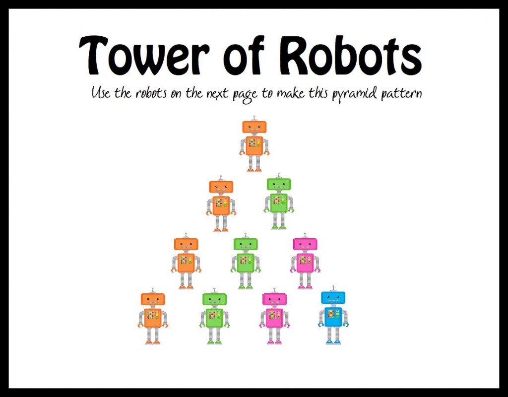 Free Pictures Of Robots For Kindergarten