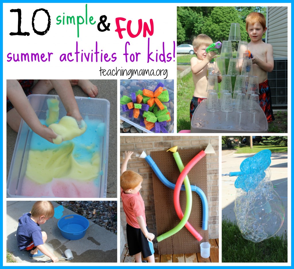 10 Simple and Fun Summer Activities for Kids