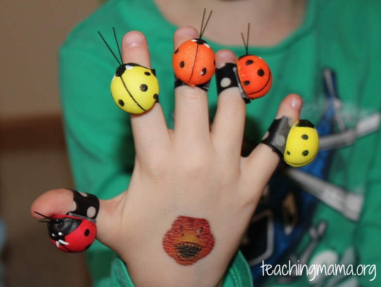 5 Ladybugs