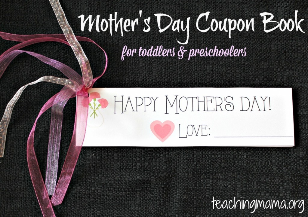 Mother's Day Coupon Book