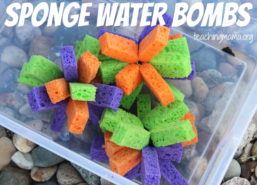 Sponge Water Bombs