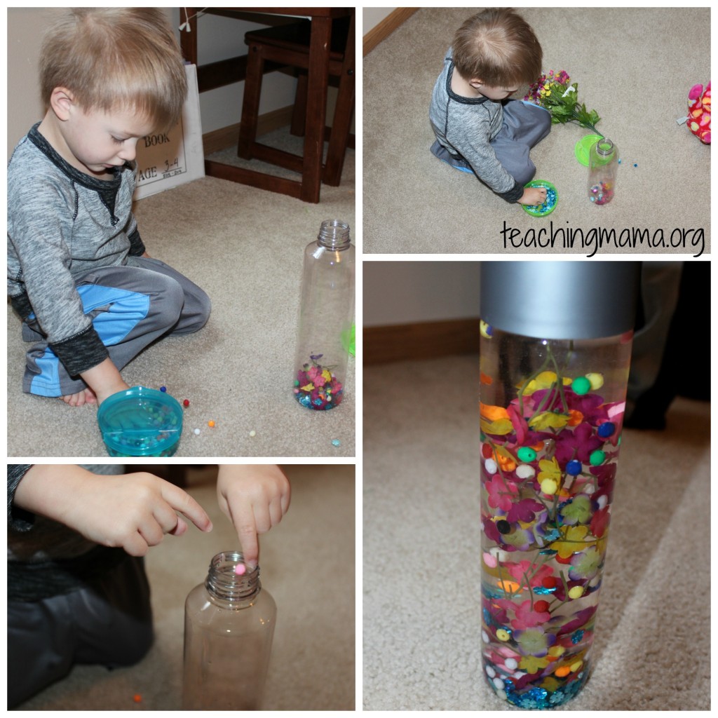 building sensory bottle