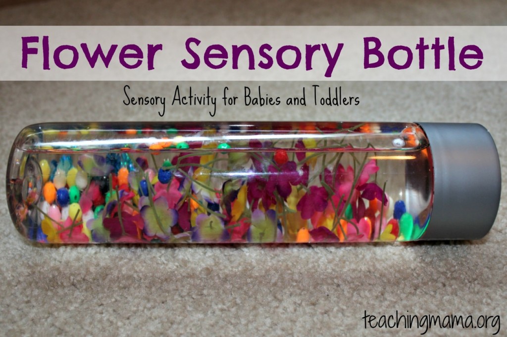 Flower Sensory Bottle