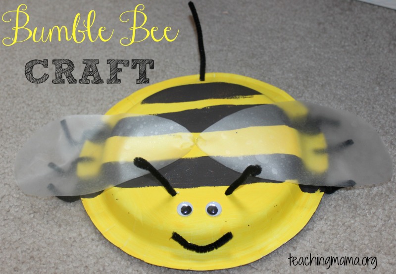 Bumble Bee Craft 