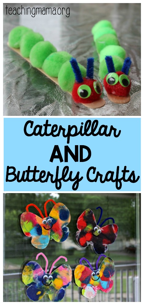 very hungry caterpillar butterfly crafts