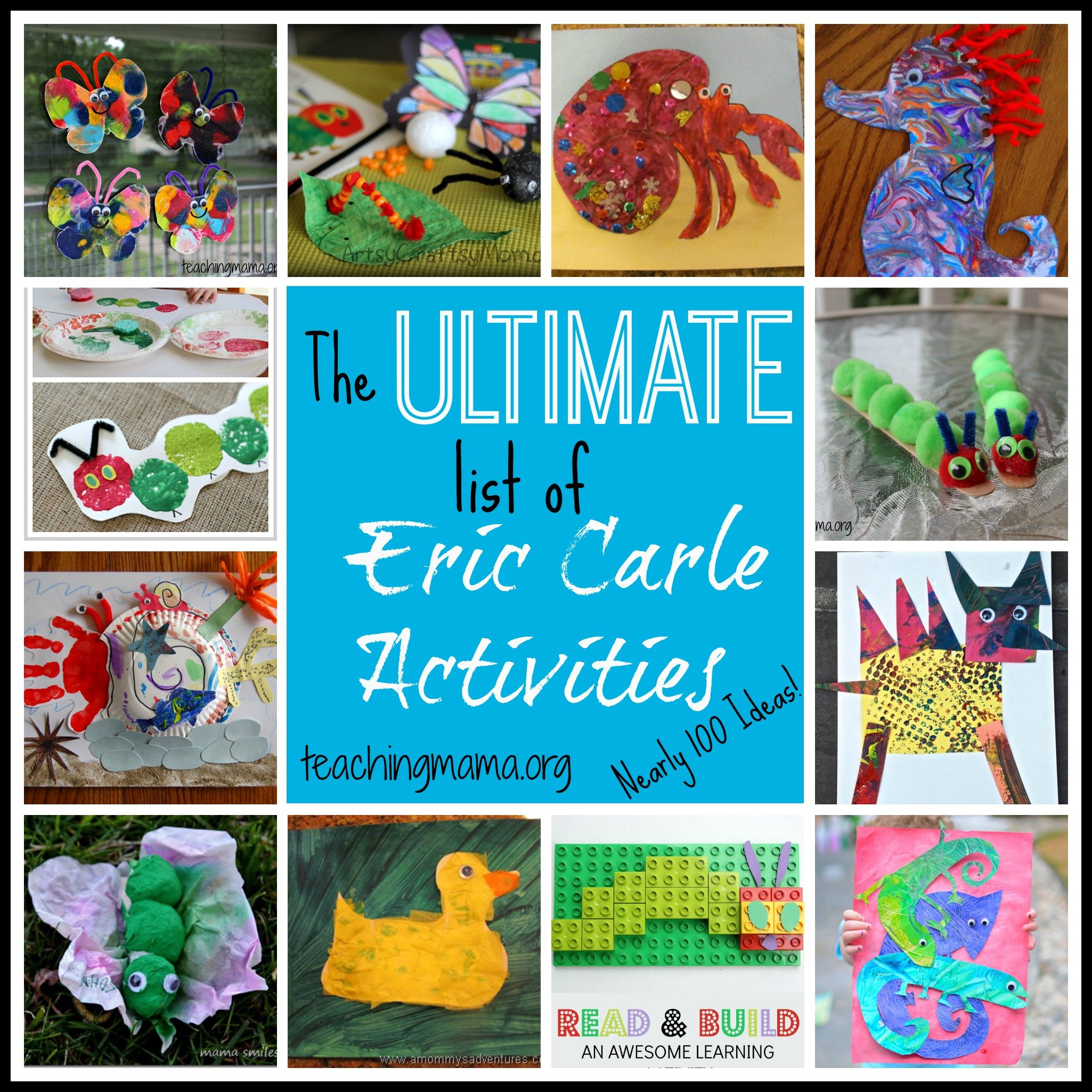 The Ultimate List of Eric Carle Activities (nearly 100 ideas!)
