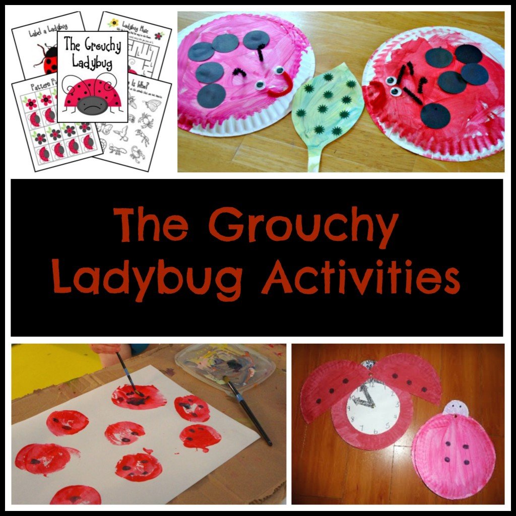 The Very Grouchy Ladybug Activities