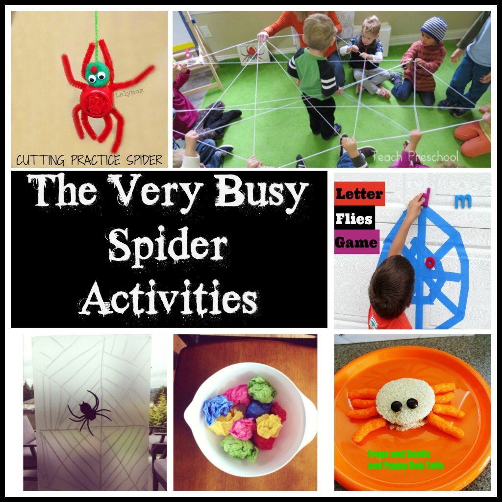 The Very Busy Spider Activities