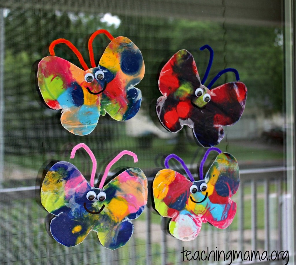 very hungry caterpillar butterfly crafts