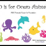 O is for Ocean Animals — Letter O Printables