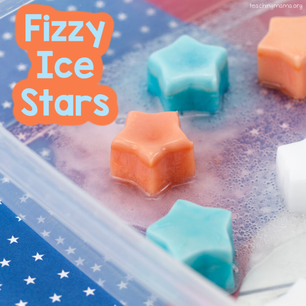 fizzy ice stars STEAM activity
