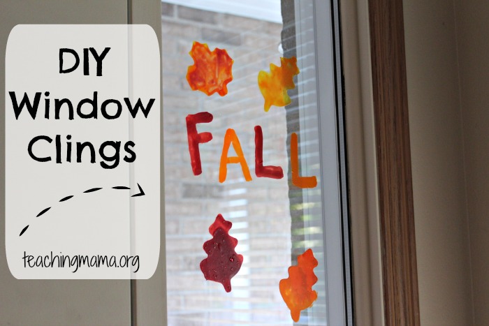 The Easiest DIY Window Clings for Kids - Living Well Mom