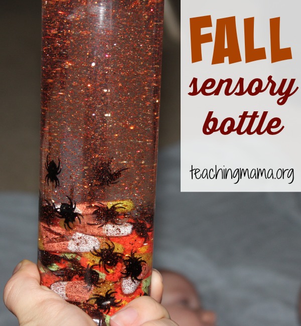 October Sensory Bottle