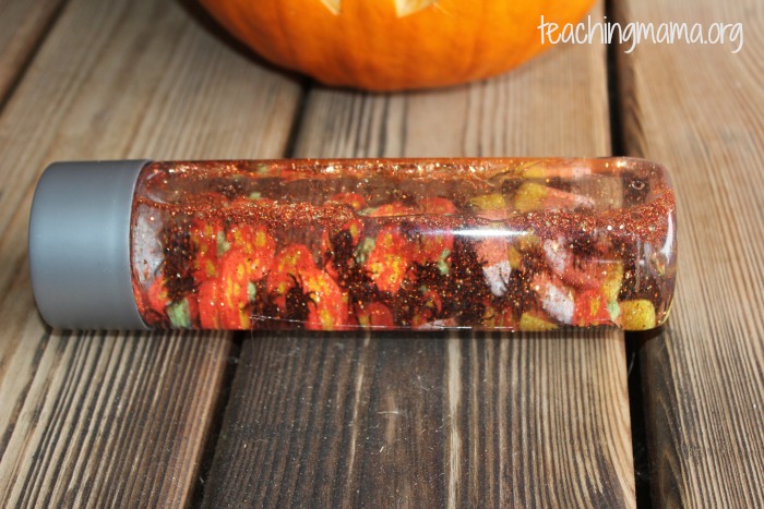 Fall Sensory Bottle