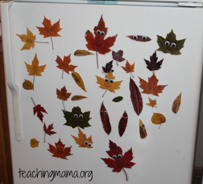 Refrigerator with Leaves