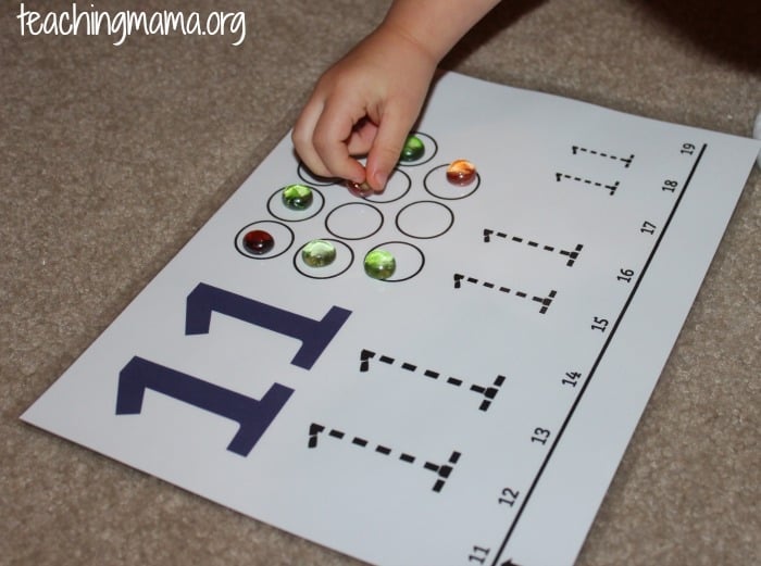 11 number chart