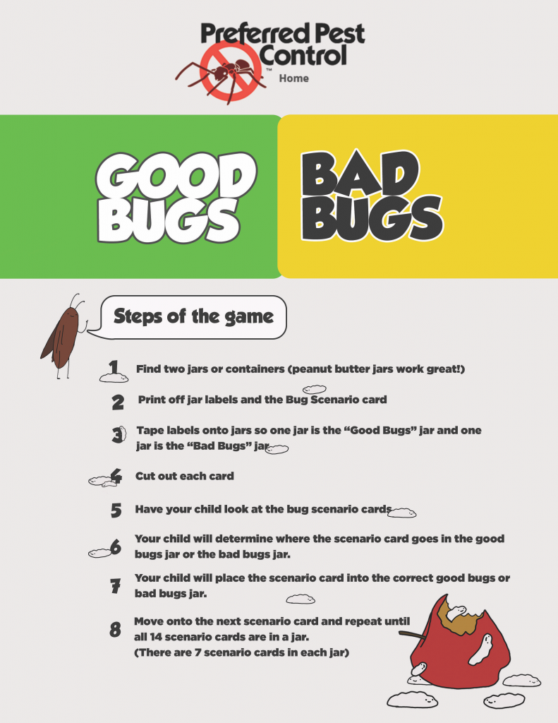 Good Bugs, Bad Bugs Game