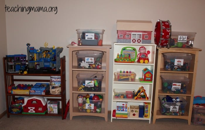 Toy Shelves