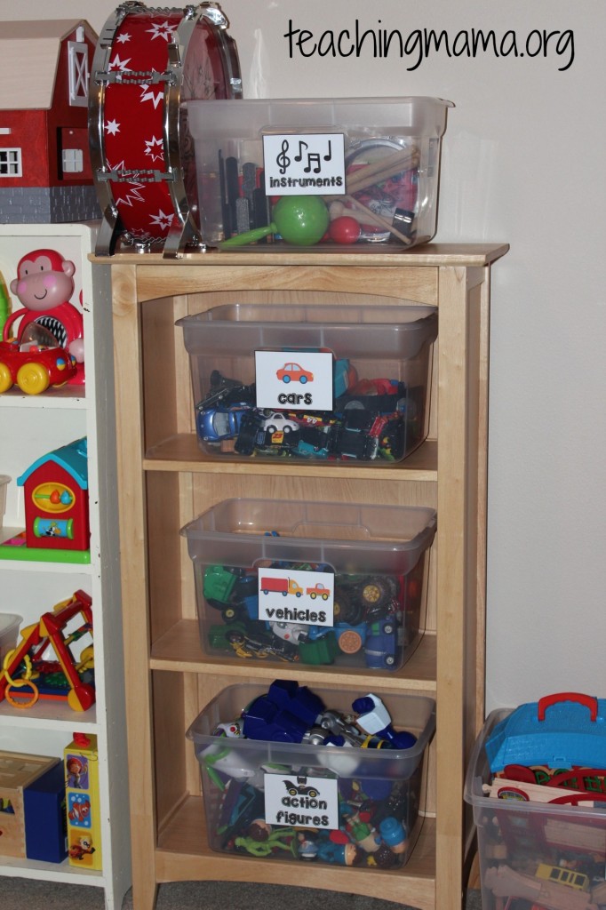 plastic toy shelf