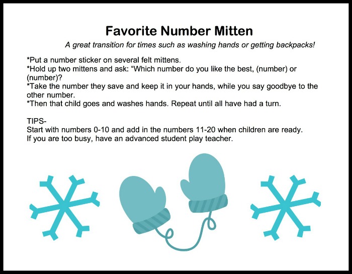 Number Songs Eyfs