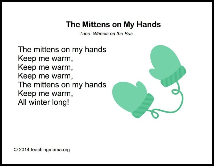 The Mittens on My Hands