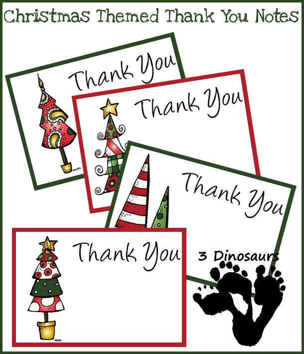 christmas thank you cards kids can make