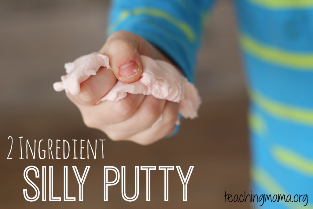 making silly putty