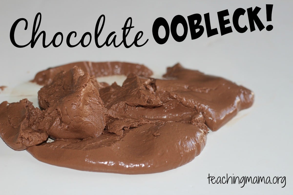 Chocolate Oobleck