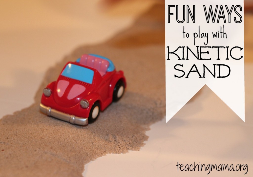 Fun Ways to Play with Kinetic Sand