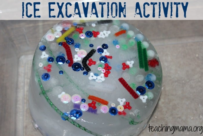 Ice Excavation Activity