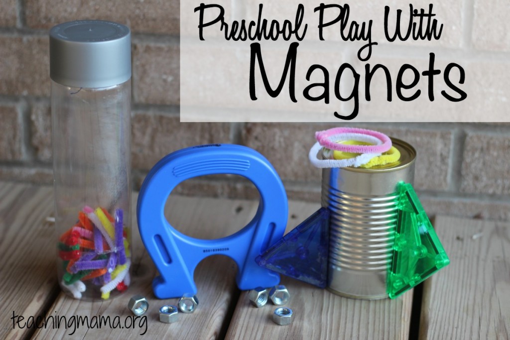 magnet experiment for kindergarten