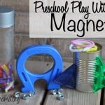 Preschool Play with Magnets