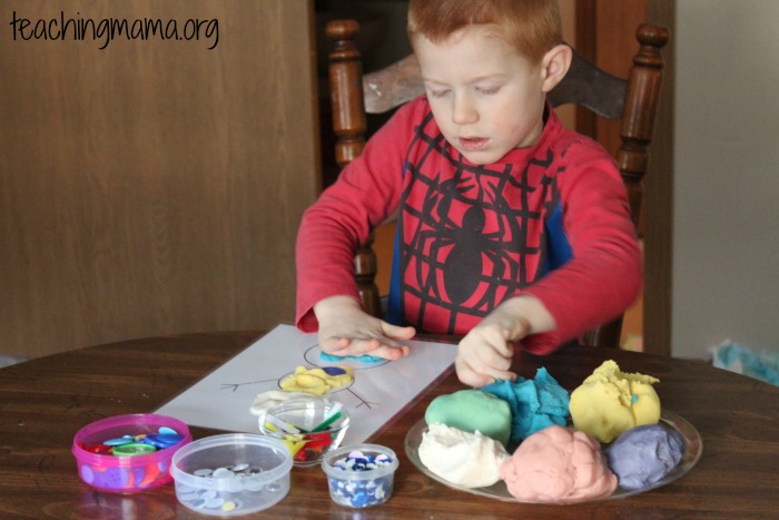 Playdough activities: snowman play dough mat – welcome to mommyhood