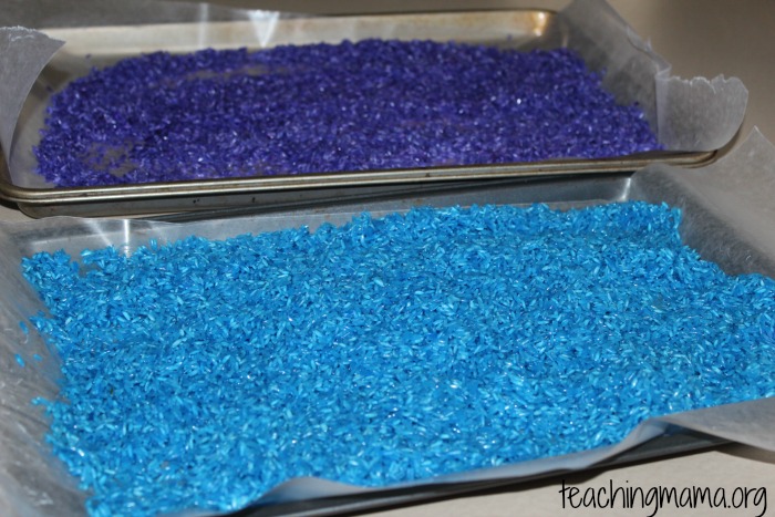 colored rice